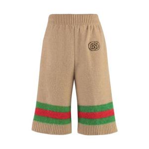 구찌 니트 숏팬츠 748931XKDGL 2448 Brown