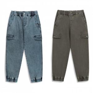 내셔널지오그래픽키즈  (K254UPT050) 기모 조거 팬츠 청바지