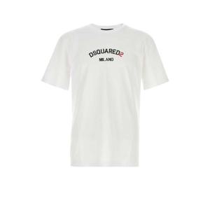 DSQUARED White cotton t shirt S71GD1631D20020 100