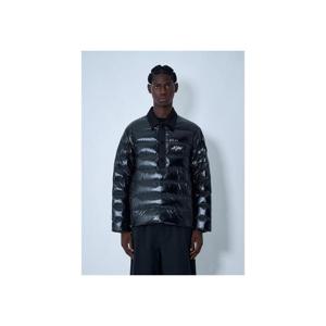 25 FW Moncler x AAP ROCKY 남성 Padded Vardar Shirt Jacket map0162005blk