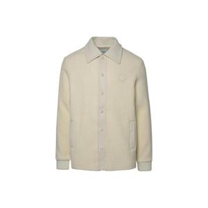 카사블랑카 로고 패치 골지 가디건 MF23SH10201 OFFWHITE TP948265575