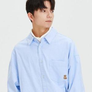 리트머스 HC12 레트로 베어  옥스포드 셔츠 LN3YU693-052