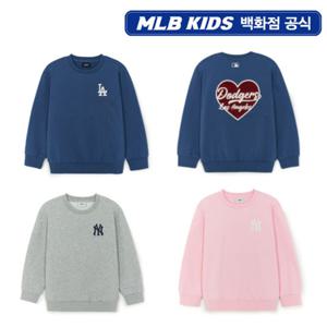 [MLB키즈] 스트릿 하트 아트웍 기모 맨투맨 3종 택1 (7AMTH0356)