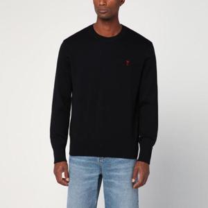 아미 후드 티셔츠 HKS826001 009 BLACK RED