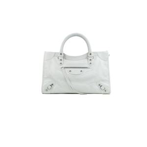 발렌시아가 토트백 8230582AA9S 9104 OPTIC WHITE