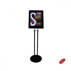 다보형 포스터스탠드 ZBP-2924K A4 검정분체도장