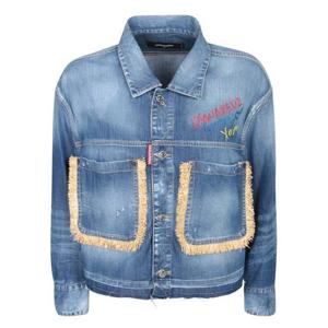 디스퀘어드2 자켓 S73AM0358 S30341 470 Blue