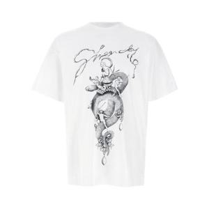 지방시 반팔 티셔츠 A00232650 White