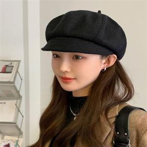여성모자 데일리 겨울 빅사이즈 헌팅캡 여성모자