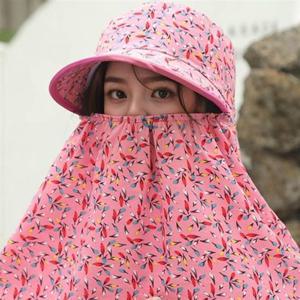 알록달록 꽃무늬 썬바이저 가림막 모자 썬캡 썬캡