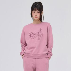 [체이스컬트]여성 기모 그래픽 맨투맨-EFRG5174D0P
