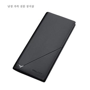 [에이치플러스몰]임페리얼 폴 남성용 로고장식 소가죽 심플 장지갑