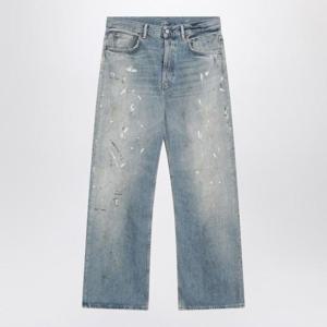 아크네 스튜디오 스트레이트 팬츠 B00389DE 228 LIGHT BLUE