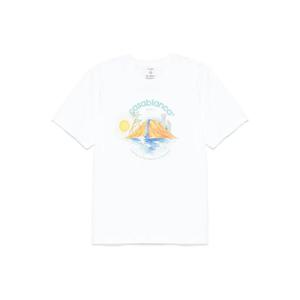 카사블랑카 오아시스 티셔츠 MS25JTS00118