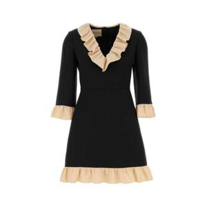 발렌티노 가라바니 미디 원피스 7B3VADY01CF TB1 Black