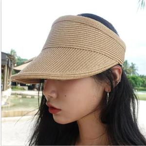 밀짚 사파리 라피아 썬캡 밀짚썬캡 여름 모자 밀집 앙 여름모자