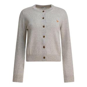 메종키츠네  베이비 폭스 가디건 FW25 PW00502KT1181H120 6447149 Grey