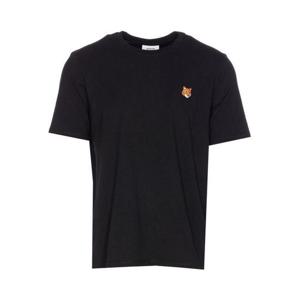 메종키츠네 반팔 티셔츠 PM00107KJ7026P199 Black