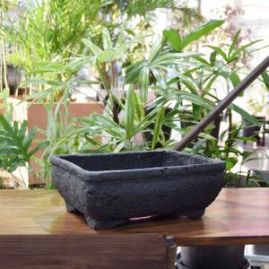 화산석 화분 직사각 30x23x12cm 화산석 화분 직사각 30x23x12cm