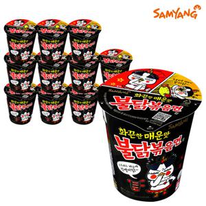 삼양 불닭볶음면컵 70g X 12개