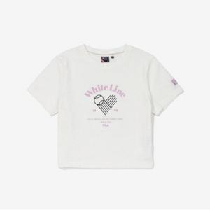 [FILA] 테니스 라이프 크롭티셔츠 (FS2RSF2361F_OWH)