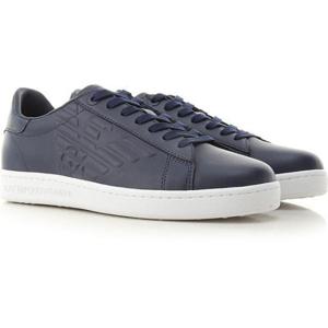 엠포리오 아르마니 스니커즈 X8X001 XCC51 0285 BLUE NAVY