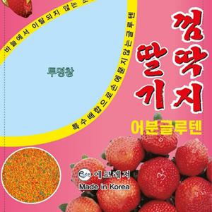 에코레져 어분글루텐 껌딱지 (딸기) 떡밥