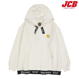 [제이씨비]로고 밴드 장식 후드티셔츠 (JBK8R745GSI)