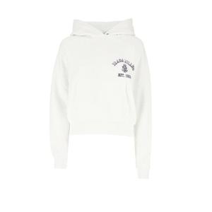 프라다 후드 티셔츠 13471316V4 F0009 Bianco