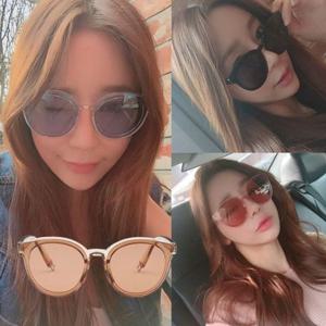 틴트밤미러선글라스 UV차단 공용 안경 패션 컬러렌즈