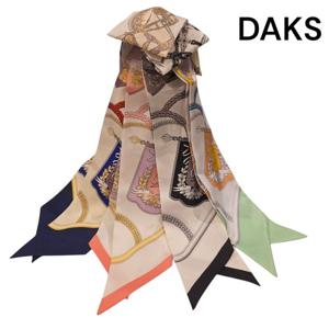 [닥스(스카프)]미니 스키니 실크 스카프 SKI003I
