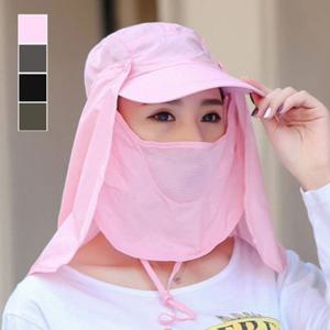 남녀 여름 햇빛차단 썬캡 1P 농사 밭일 작업 모자