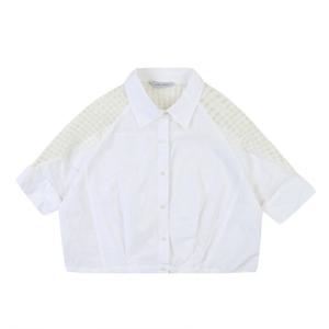 [코데즈컴바인 (사용안함)]배색 셔츠블라우스 (CJB-SH502W4)