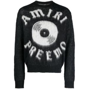 25 FW 아미리 브러시드 이펙트 로고 프린트 스웨터  AW23MKL017 TP432032768