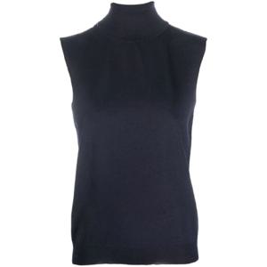 25 FW 메종마르지엘라 메종 마르지엘라 터틀 넥 민소매 니트 탑 SI0HA0009S17814 TP432188636
