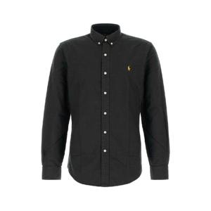 POLO RALPH LAUREN Black oxford shirt 710767828 006
