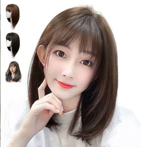 키밍 데일리 반가발 여성단발 35CM 자연스러운 3컬러