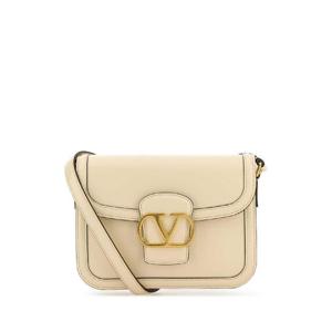 VALENTINO GARAVANI Ivory leather 9TO5 shoulder bag 7W2B0R46UHF REN