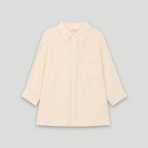 [코데즈컴바인] 격자 조직감 셔츠블라우스 (CKB-BL516W6)