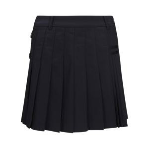 [LPGA][패플 단독] 여성 언발란스 플리츠 큐롯 L223CU802P_BK