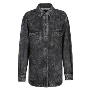 25 FW Golden Goose 플라워 프린트 데님 셔츠 GWP02351P002080 TP441999861