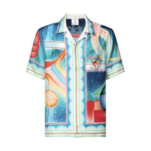 카사블랑카 반팔 셔츠 MPF25SH00301 MultiColour