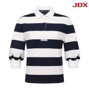 JDX 세이브존07 여성 7부 퍼프 티셔츠 X2TLW5450-NA