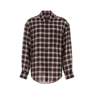 우영미 긴팔 셔츠 W253SH09 827R CHECKED