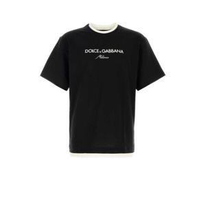 돌체앤가바나 반팔 티셔츠 G8ST6ZG7PCG N0000 Black