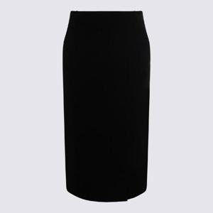 생로랑   미디스커트 FW25 826769Y580T1000 6351896 Black