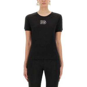 돌체앤가바나 반팔 티셔츠 F8N08Z GDC9WN0000 BLACK
