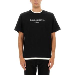 돌체앤가바나 반팔 티셔츠 G8ST6Z G7PCGN0000 BLACK