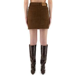 모스키노   미니스커트 FW25 010382200095 5816165 BROWN