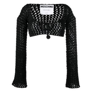 모스키노 탑 A0907504 Black